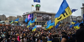 Majdan Niepodległości w Kijowie