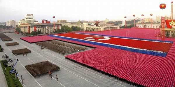 defilada w Korei Północnej