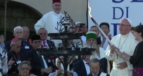 papież Franciszek w Asyżu