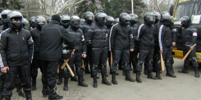 &quot;tituszki&quot; pobili demonstrantów Euromajdanu