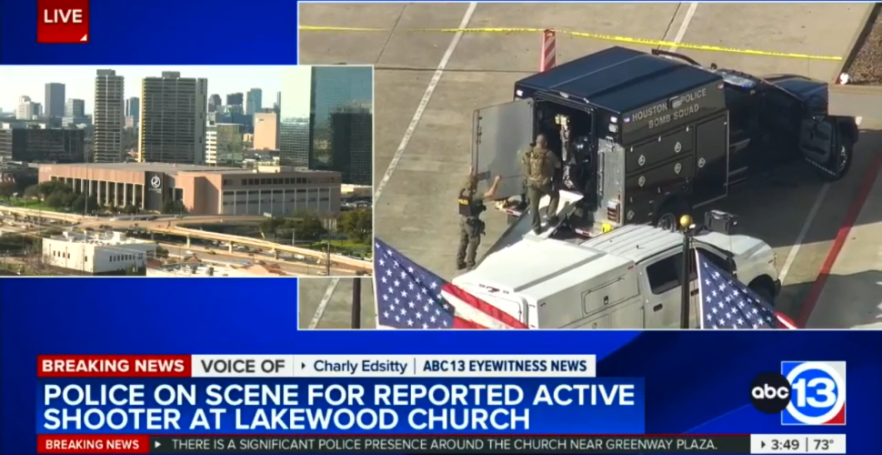 Strzelanina w kościele Lakewood w Houston