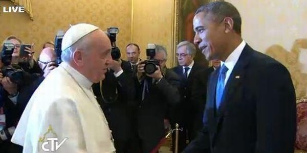 papież Franciszek spotkał się z Barackiem Obamą