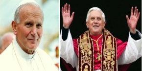 Jan Paweł II i Benedykt XVI