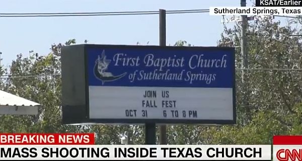 Teksas: strzelanina w kościele. Wielu zabitych i rannych