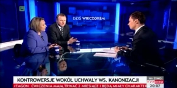 Wanda Nowicka, Jacek Kurski i Krzysztof Ziemiec