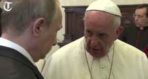 papież Franciszek i Władimir Putin