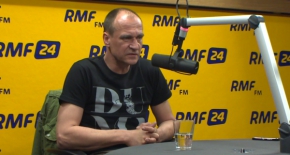 Paweł Kukiz na wywiadzie w RMF FM