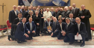 spotkanie z papieżem w Watykanie