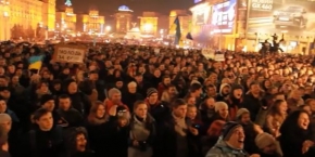 proeuropejska demonstracja w Kijowie