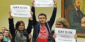 homoseksualni aktywiści na wykładzie dr Paula Camerona