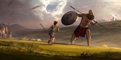 Dawid i Goliat w grze komputerowej