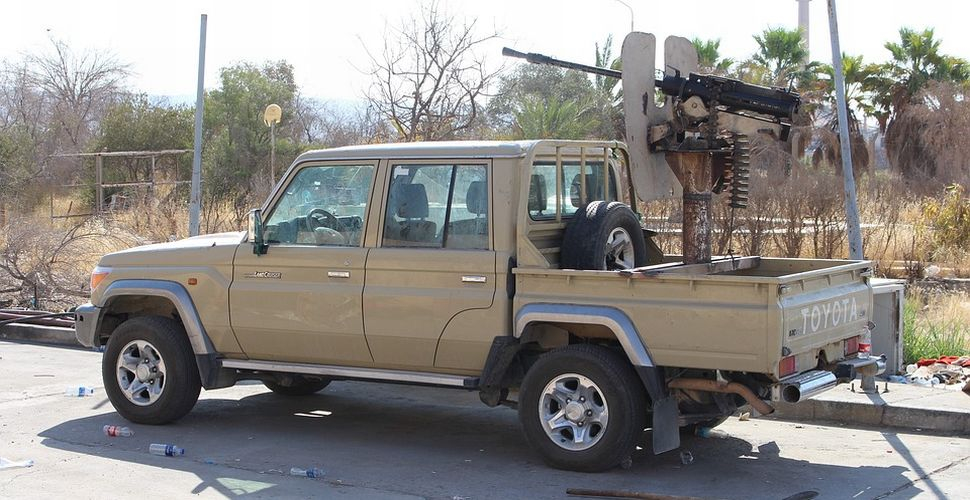 pojazd wykorzystywany przez ISIS