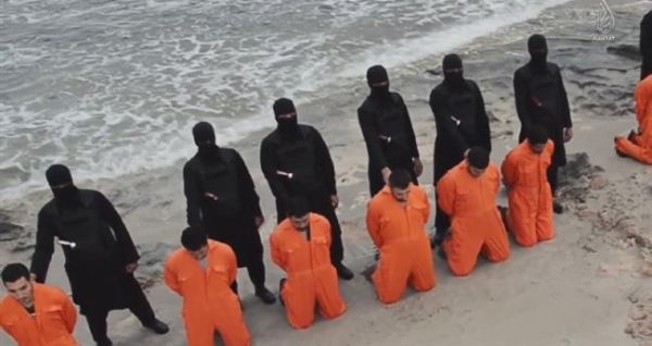 egzekucja chrześcijan dokonana przez Państwo Islamskie