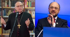 od lewej: Wiesław Mering i Martin Schulz