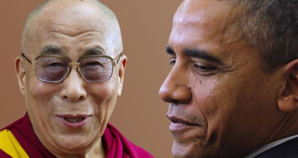Dalajlama i Barack Obama