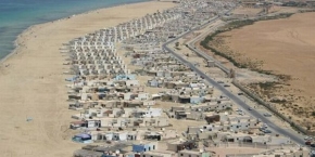 plaża w pobliżu Bengazi