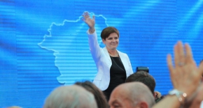 Beata Szydło we Wrocławiu