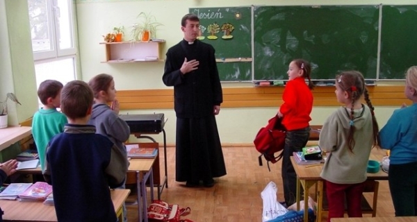 lekcja religii w szkole