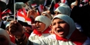 kobiety protestujące w Egipcie