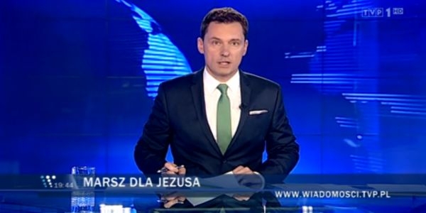 &quot;Wiadomości&quot; TVP1 o Marsz dla Jezusa w Warszawie