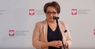 minister edukacji Anna Zalewska