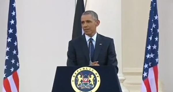Barack Obama w Nairobi
