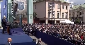 przemówienie Donalda Trumpa w Warszawie