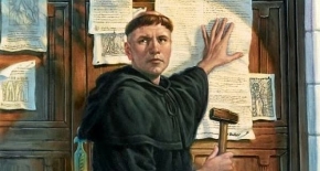 Marcin Luter przybija 95 tez