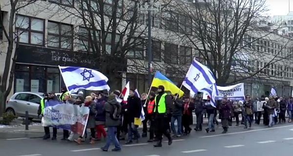 Marsz Poparcia dla Izraela w Warszawie