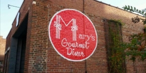 budynek restauracji Mary&#039;s Gourmet Diner