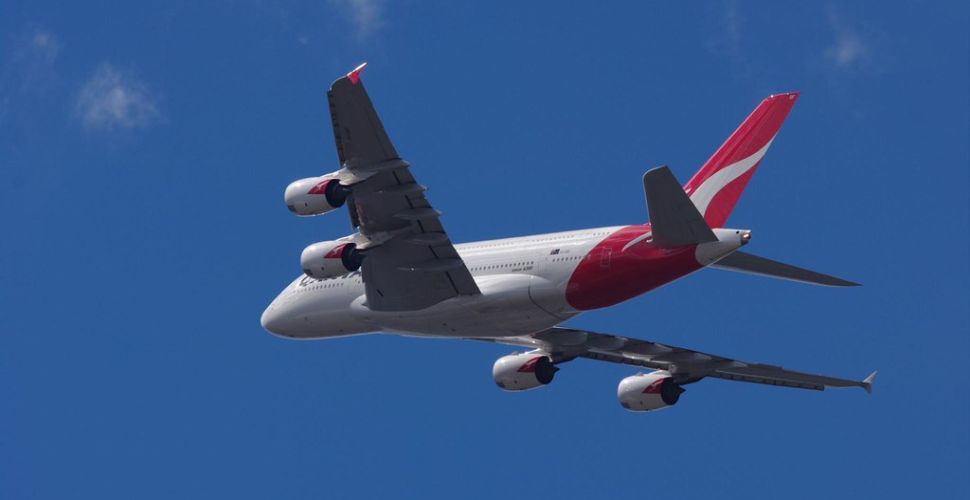 samolot linii lotniczych Qantas