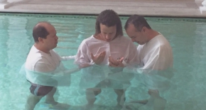 chrzest Davida Luiza